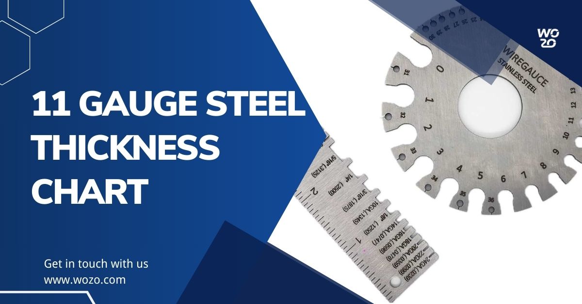 A relevant stock photo of 11 ga steel thickness in a typical setting.