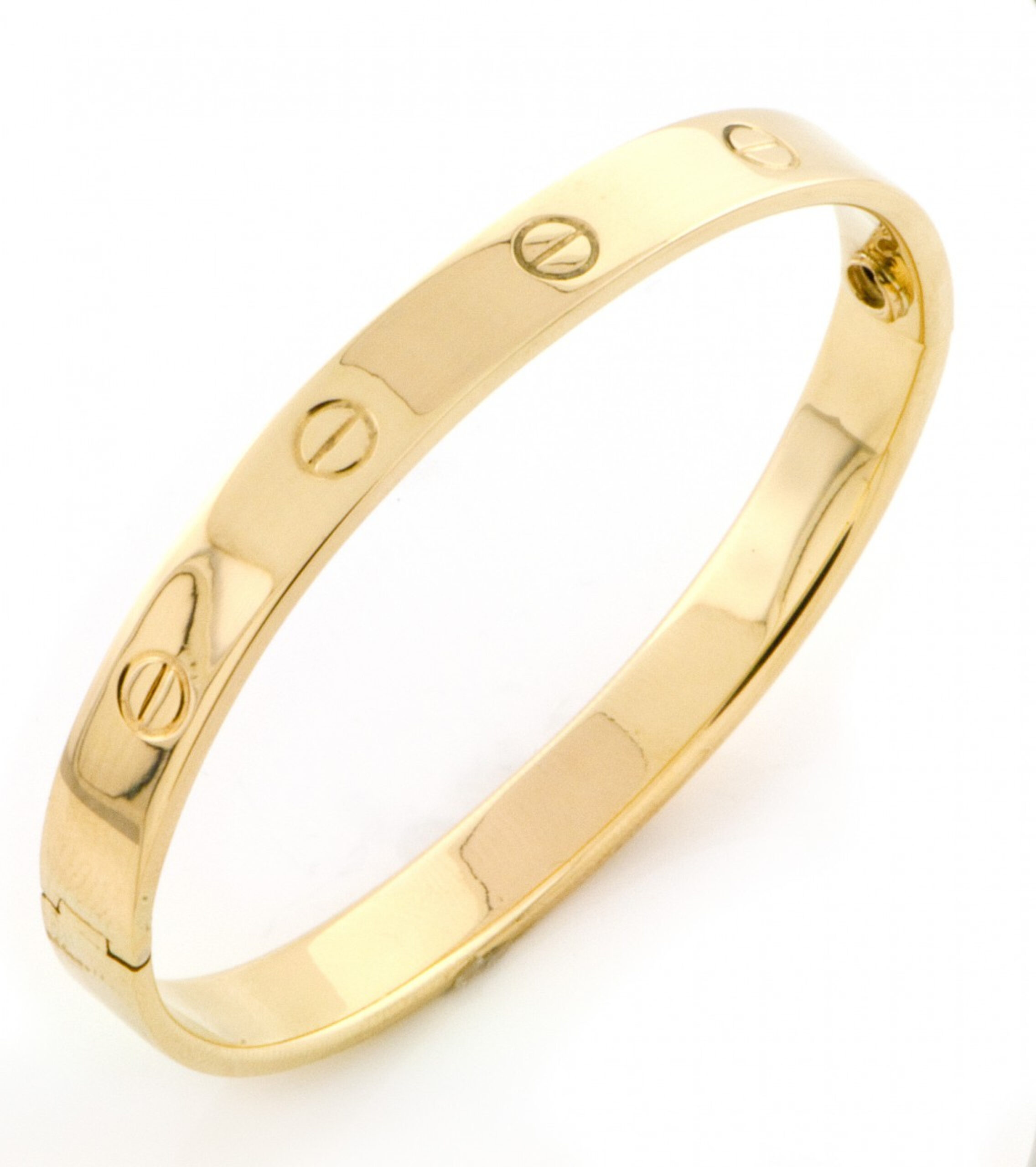 A relevant stock photo of 14k gold armband in a typical setting.