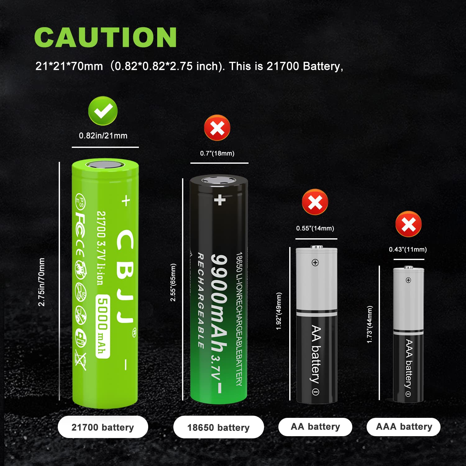 A relevant stock photo of 21700 battery in a typical setting.