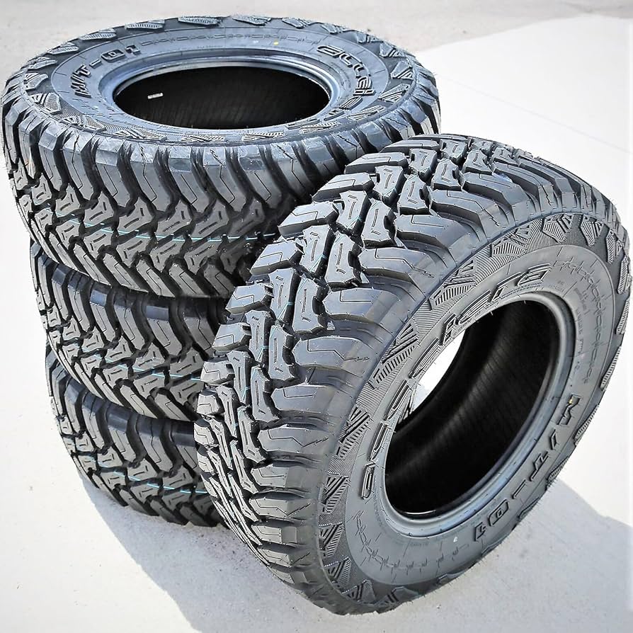 A relevant stock photo of 31x10.50r15 tires in a typical setting.