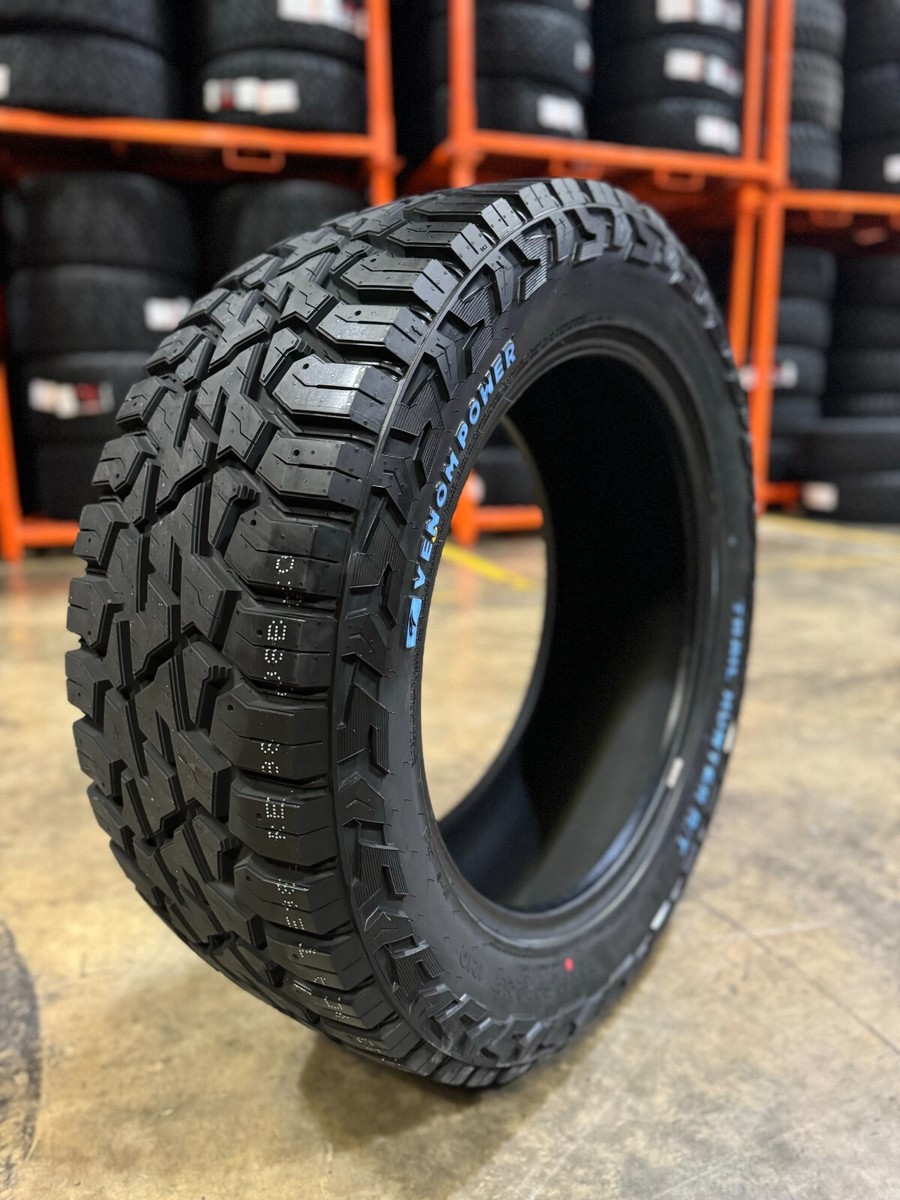 A relevant stock photo of 33x12.50r20 tires in a typical setting.