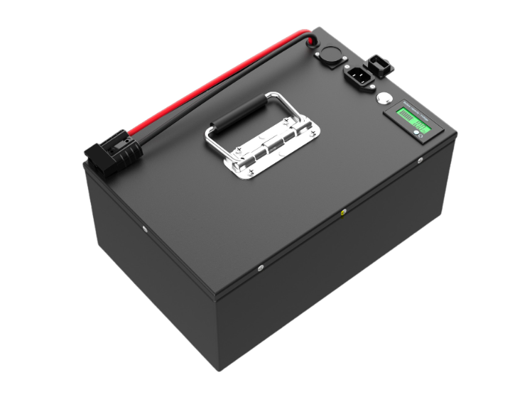 A relevant stock photo of 48v battery in a typical setting.