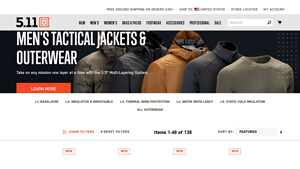 511 Tactical - Men's Outerwear Collection