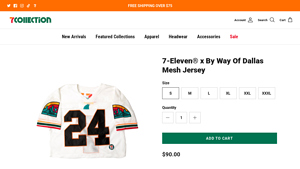 7Collection™ - 7-Eleven® x By Way Of Dallas Mesh Jersey