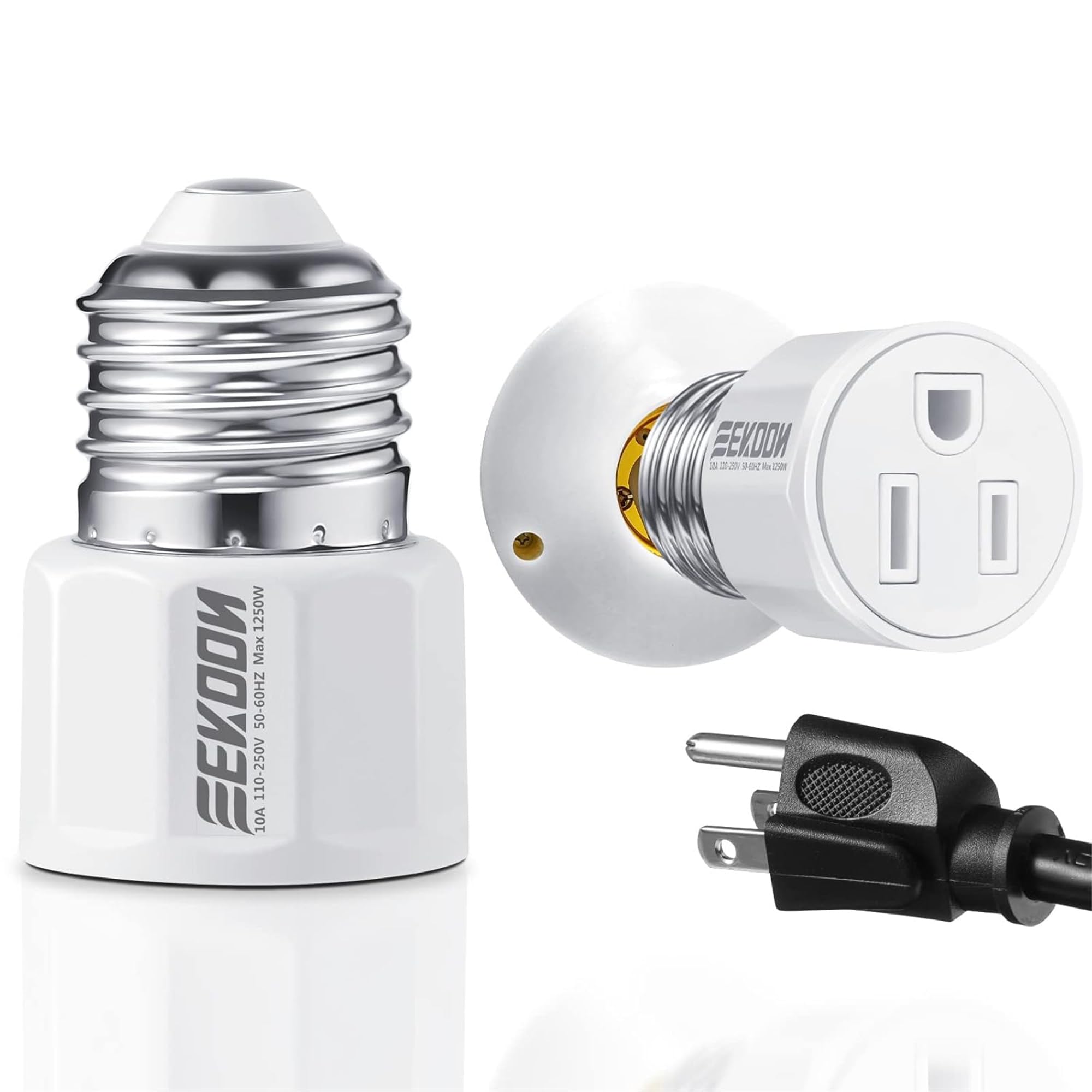 A relevant stock photo of adapter bulb socket in a typical setting.