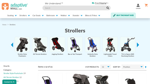 Adaptive Mall - Special Needs Strollers & Wheelchairs