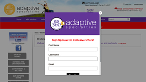 Adaptive Specialties - Adult Stroller Wheelchair & Pushchairs