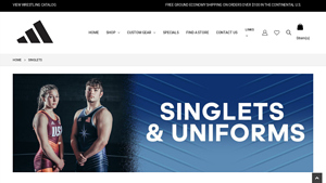 Adidas - Wrestling Singlets & Uniforms