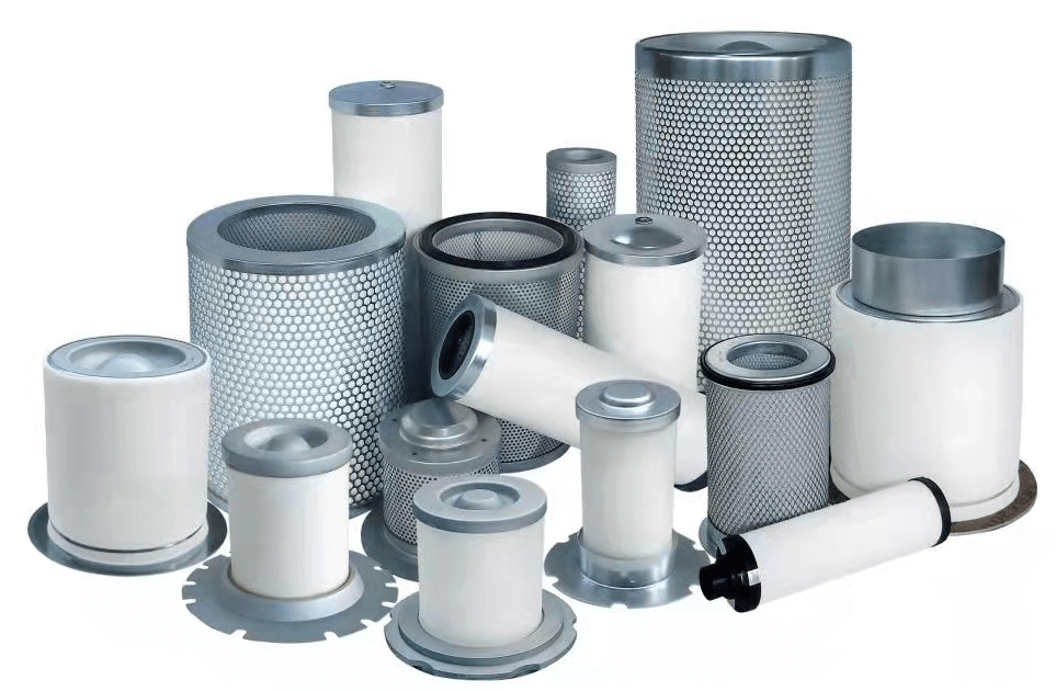 A relevant stock photo of air oil separator in a typical setting.