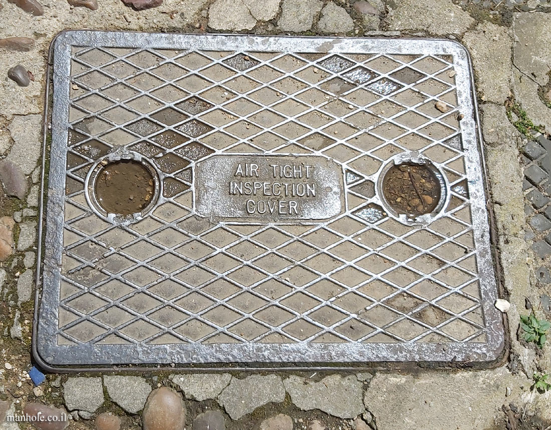 A relevant stock photo of airtight inspection cover in a typical setting.