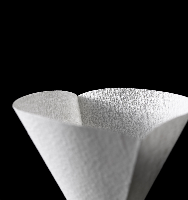 A relevant stock photo of appearance of filter paper in a typical setting.