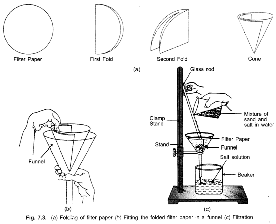 A relevant stock photo of appearance of filter paper in a typical setting.