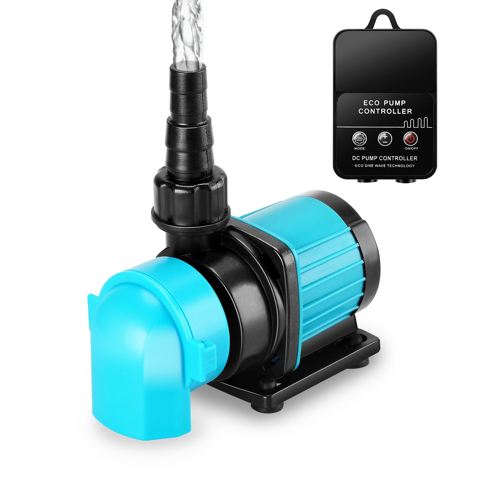 A relevant stock photo of aquarium pump in a typical setting.
