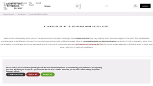 Architecture Intérieure du Vin - Complete Guide to Wine Bottle Sizes