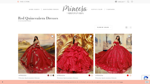 Ariana Vara - Red Quinceañera Dresses
