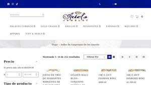 Ariel's Jewelry - Anillos de Compromiso en Oro Amarillo