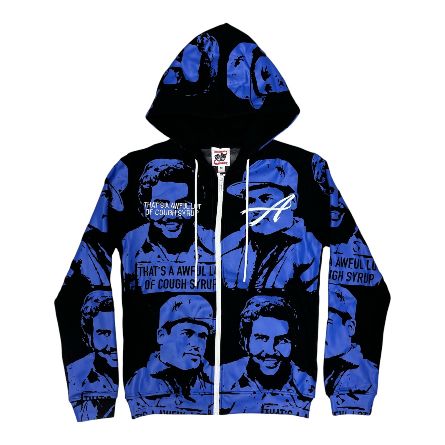 A relevant stock photo of asaali hoodie in a typical setting.
