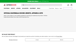 Azteca Soccer - Official Guatemala Soccer Jerseys