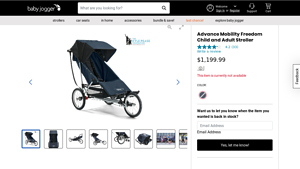 Baby Jogger - Advance Mobility Freedom Stroller