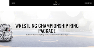 Baron® - Wrestling Championship Ring Package