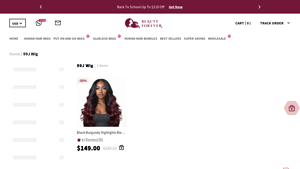 Beauty Forever - 99J Burgundy Hair Color Wig