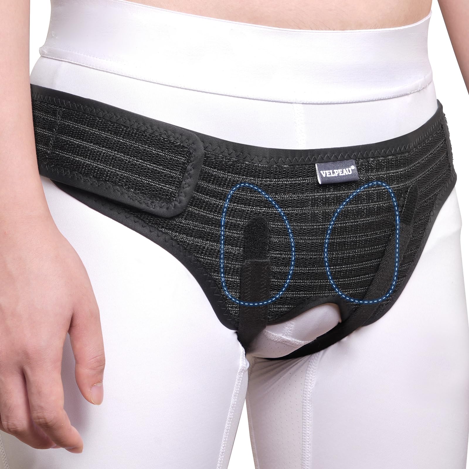 A relevant stock photo of belt for hernia inguinal in a typical setting.