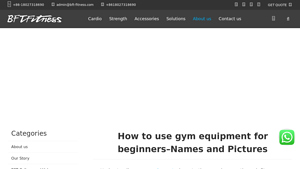 BFT Fitness - Essential Gym Equipment