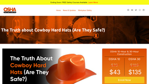 OSHA Online Center - Cowboy Hard Hats