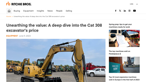 Cat - 308 Excavator