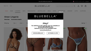 Bluebella - Sheer Lingerie Collection
