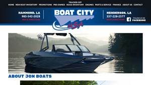 Boat City USA - Tracker Jon Boats
