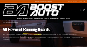 Boost Auto - Powered Running Boards