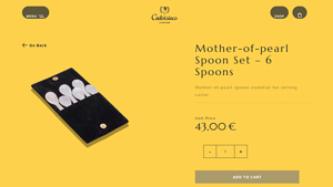 Calvisius - Mother-of-Pearl Spoon Set