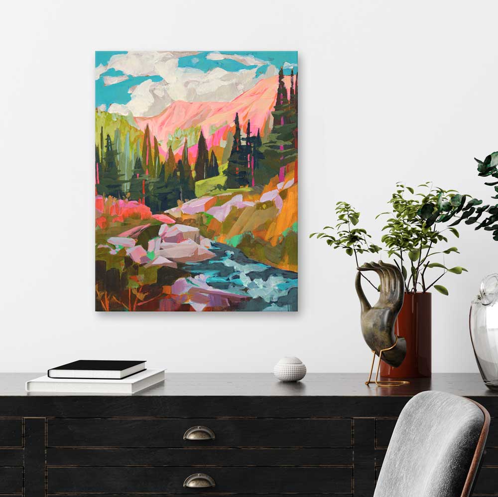A relevant stock photo of canvas alpine in a typical setting.