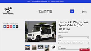 Canyon Lake - Bremark E-Wagon Golf Cart