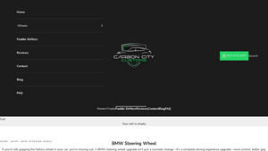 Carbon City Customs - Custom BMW M Style Steering Wheel