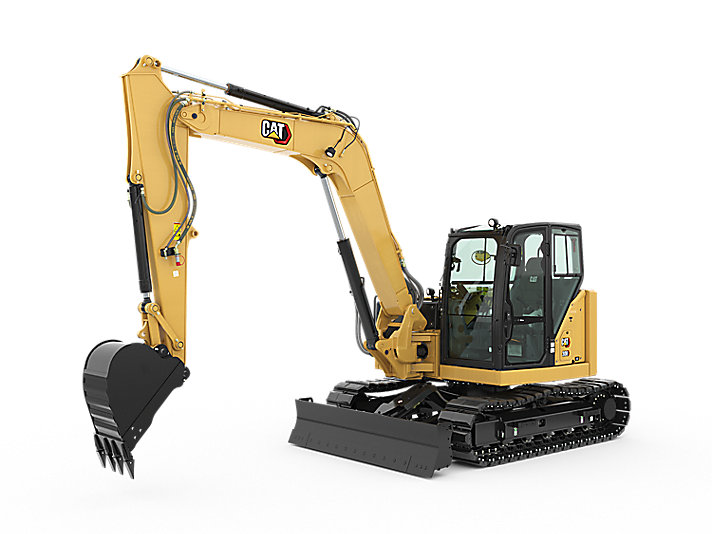 A relevant stock photo of cat 308 in a typical setting.