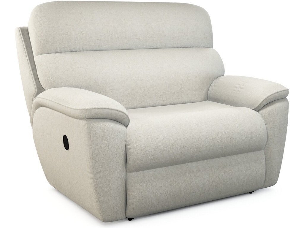 A relevant stock photo of chair and a half recliner in a typical setting.