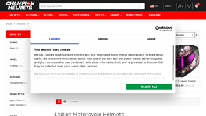 Champion Helmets - Ladies Motorcycle Helmets Collection