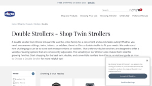 Chicco - Cortina Together Double Stroller