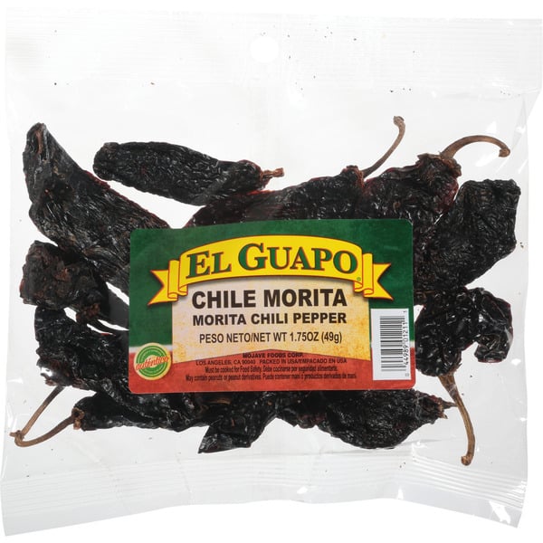 A relevant stock photo of chile morita in a typical setting.