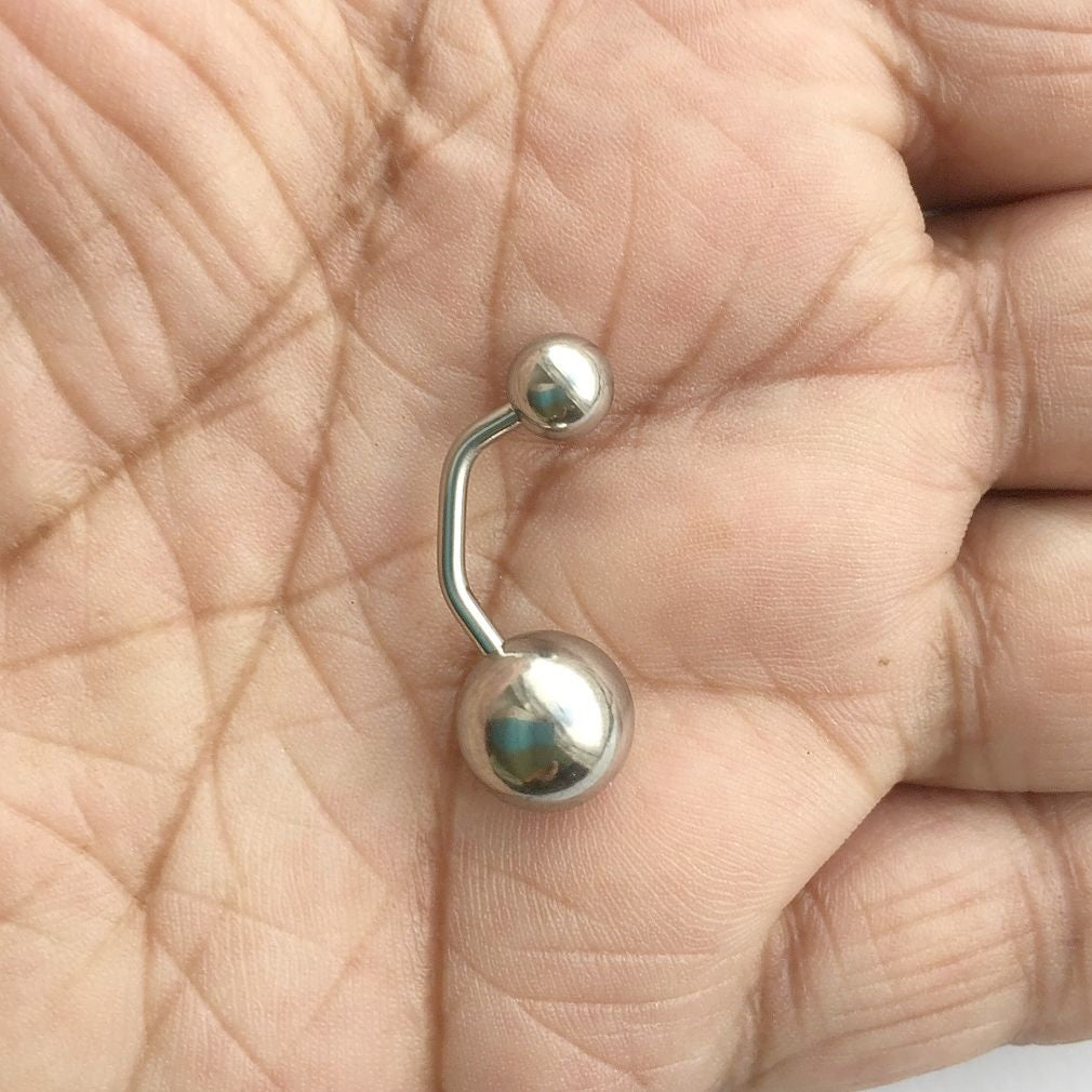 A relevant stock photo of christina piercing jewelry in a typical setting.