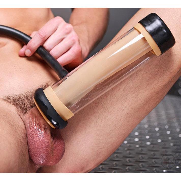 A relevant stock photo of cock milker in a typical setting.