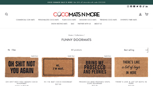 Coco Mats N More - Funny Doormats Collection