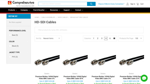 Comprehensive - Belden 1694A Digital Video BNC Cable