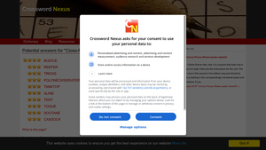 Crossword Nexus - Fashion Solutions