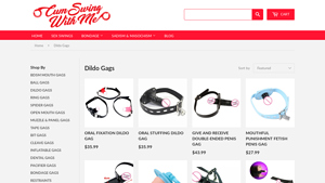 Cumswing With Me - Oral Fixation Dildo Gag
