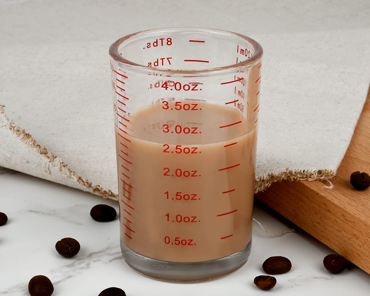 A relevant stock photo of cup 120ml in a typical setting.