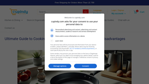 Cupindy - Sleek Metal Cookware