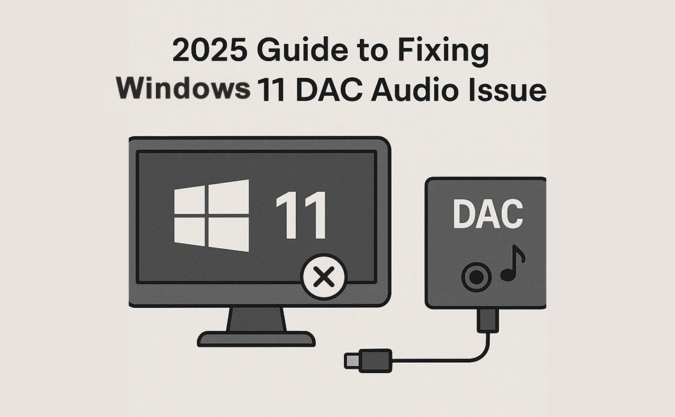 A relevant stock photo of dac audio issue windows 11 2025 in a typical setting.